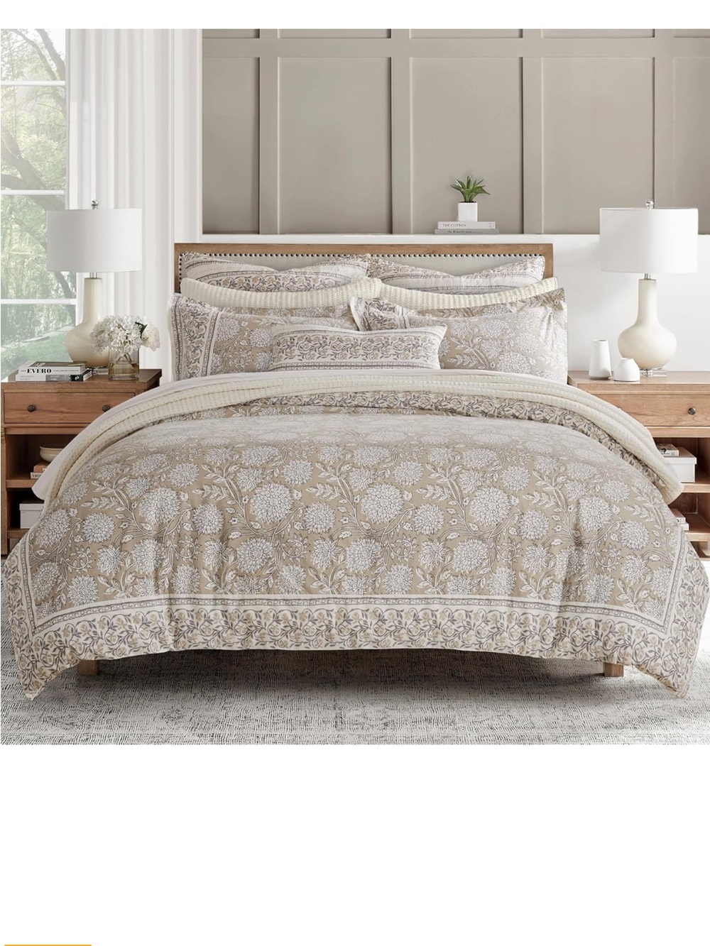Levtex Home Adare Taupe Reversible
King/Cal King Comforter Set (106x94in)